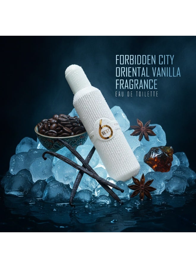 BEST 6 Forbidden City 100ml | Oriental Vanilla Eau De Toilette for Women | Warm Sweet Fragrance | Smooth Spicy Vanilla Scent | A Touch of Warm Elegance - Image 4