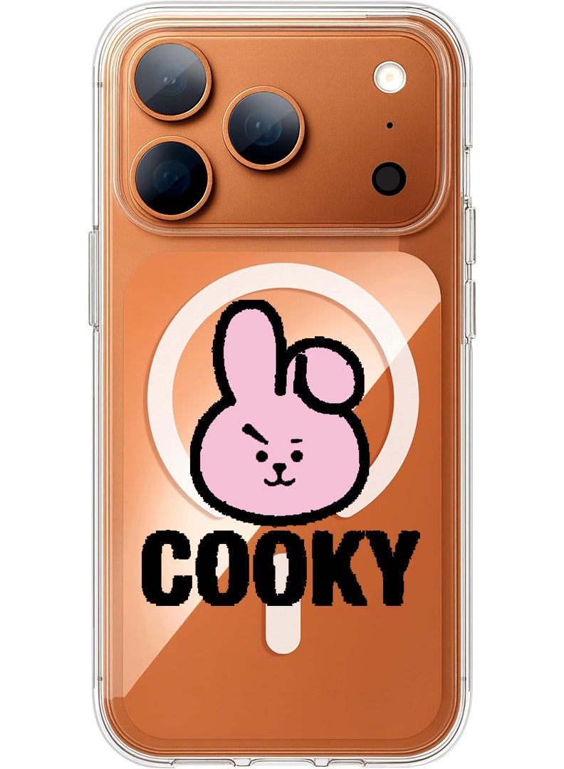 Theodor Magnetic Case for Apple iPhone 17 Pro Compatible with MagSafe Wireless Charging, Shockproof Phone Bumper Cover - cool dog - Image 1