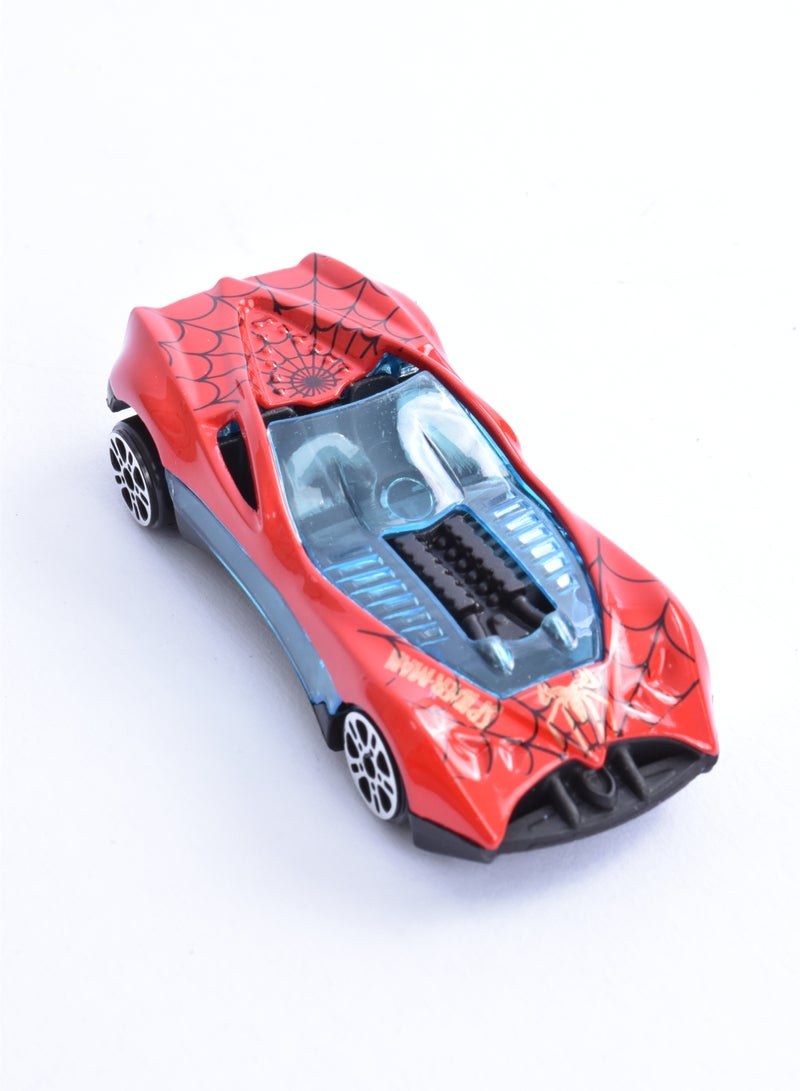 مجموعة سيارات صغيرة لعبة مكونة من 6 قطع متعدد الألوان - Image 3