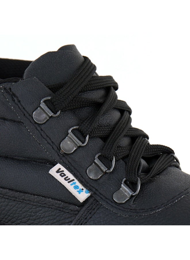 Vaultex MDU High Ankle Steel Toe Safety Shoes, Black, 38 - Image 3
