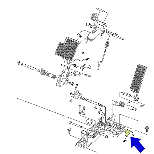 Drive-up Golf Cart Throttle Sensor for Yamaha G29 Electric 2012-Up Models Yamaha Drive 2 and Drive 3 OEM JW9-H5885-00-00 - Image 5