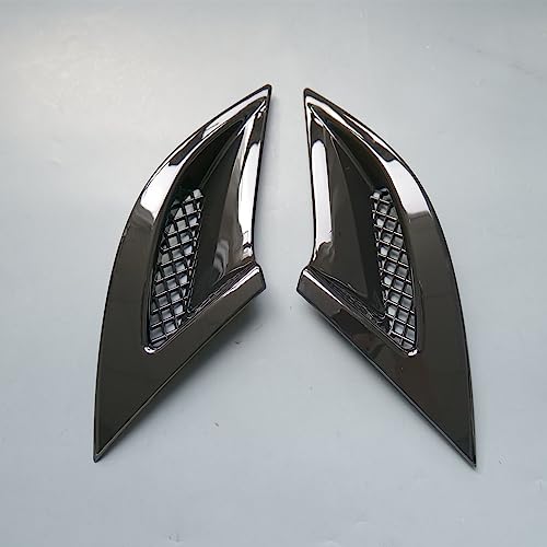 ZiWen New Front Bumper Air Vent Rear Bumper Reflector Cover Trim for Honda Accord 2023 2024 2025 (Gloss Black, Front) - Image 2