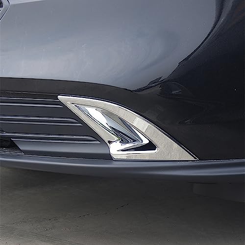 ZiWen New Front Bumper Air Vent Rear Bumper Reflector Cover Trim for Honda Accord 2023 2024 2025 (Gloss Black, Front) - Image 5