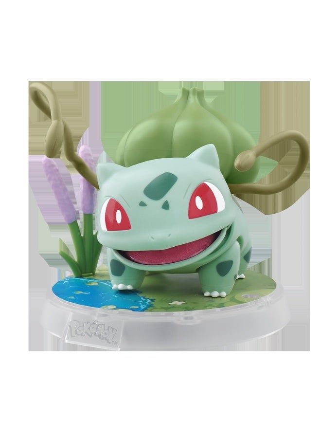 Blokees Pokémon Classic Version CV-S Bulbasaur 74007 Model Kit | Buildable Poseable Collectible Figure Toy for Kids & Collectors - Image 2