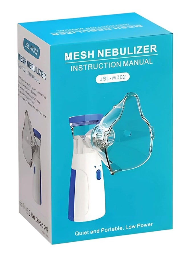 MARGOUN Rechargeable Mesh Nebulizer for Respiratory Health with 2 Inhalation Mask and 1 Suction Nozzle and Multiple Accessories  - Image 3