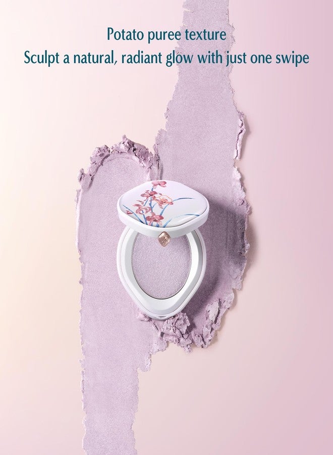 FLORASIS Gentle Waves Aqua Glow Highlighter (Ode to Embroidery) (03 Lilac Haze, 1 Count) - Image 3