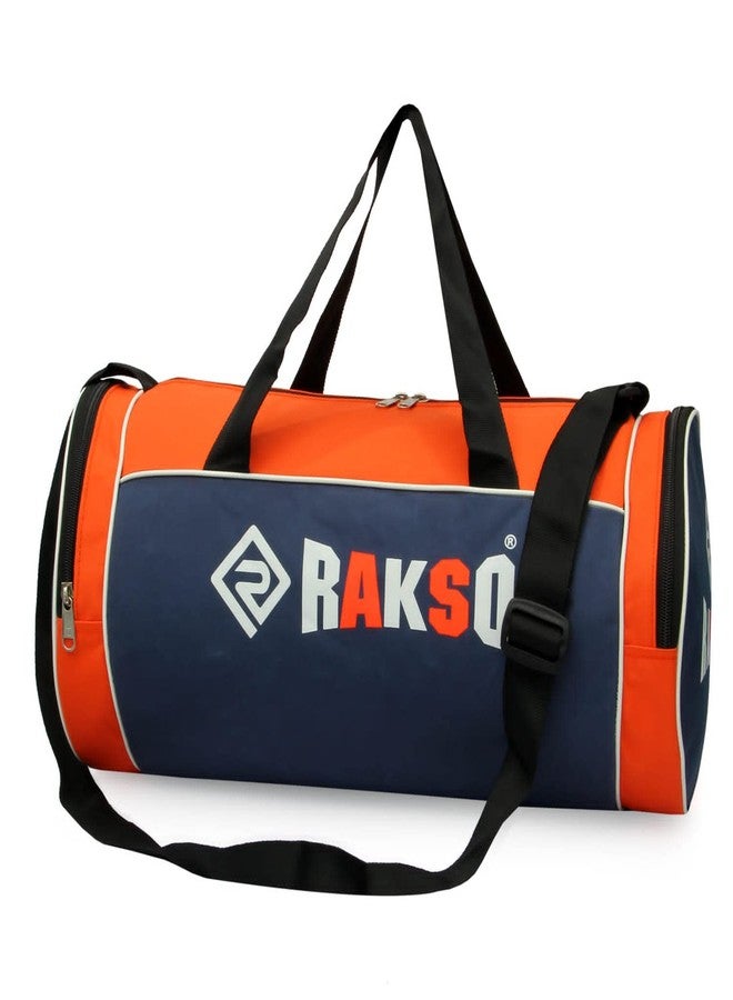 Rakso حقيبة رياضية RAKSO 707 من البوليستر للرجال والنساء والأولاد والبنات، حقيبة سفر رياضية أنيقة مزودة بجيب متعدد الاستخدامات، مقاومة للماء - Image 2