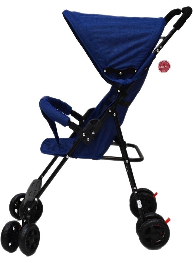 SMR Kids عربة الأطفال SMR Kids 521 خفيفة الوزن (زرقاء) - Image 3