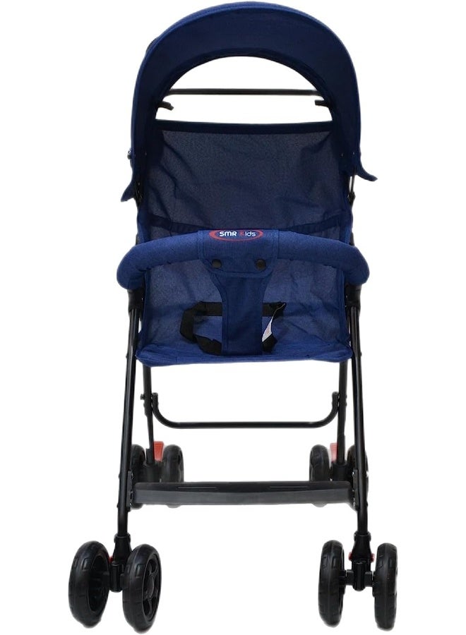 SMR Kids عربة الأطفال SMR Kids 521 خفيفة الوزن (زرقاء) - Image 2
