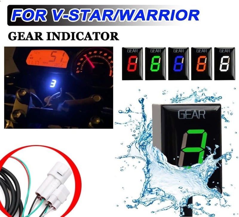 Gear Display Indicator for Yamaha V-Star & Warrior - Image 3