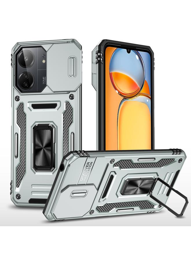Case For Xiaomi Redmi 12 Armor PC + TPU Camera Shield Phone Case