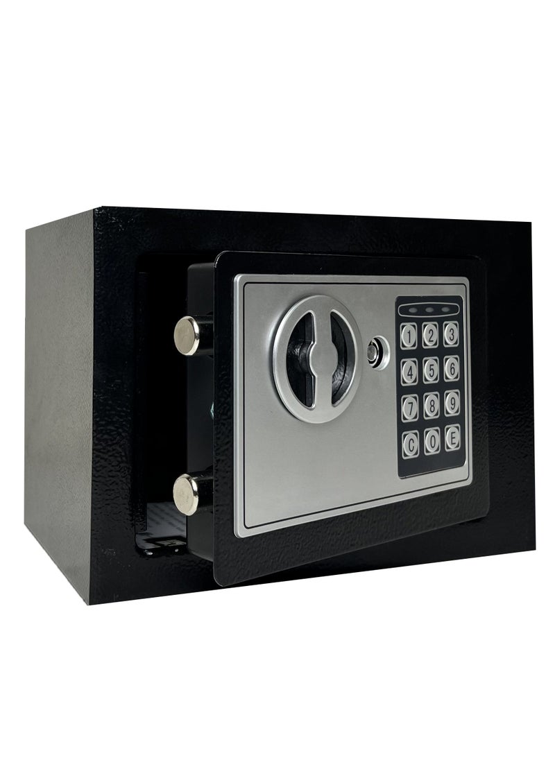 LOTFY GROUP - LG Safebox Code 17EF 17*23*17CM Black Colour Home Office Safebox - Image 1