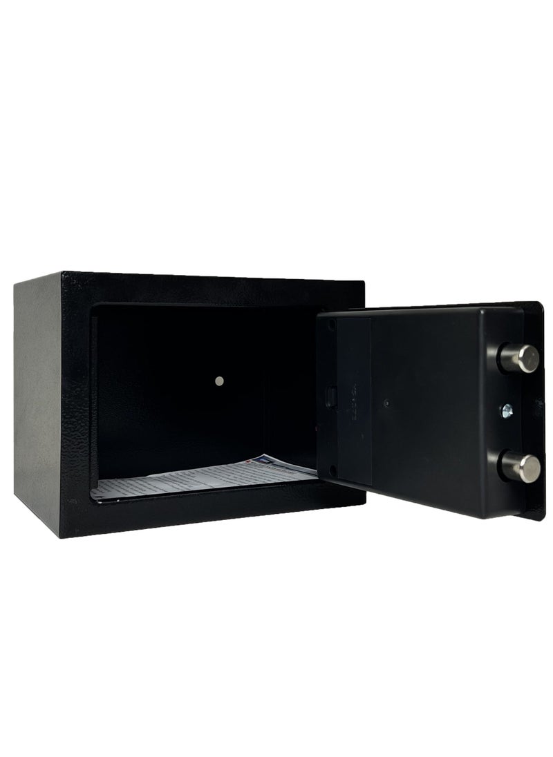 LOTFY GROUP - LG Safebox Code 17EF 17*23*17CM Black Colour Home Office Safebox - Image 1