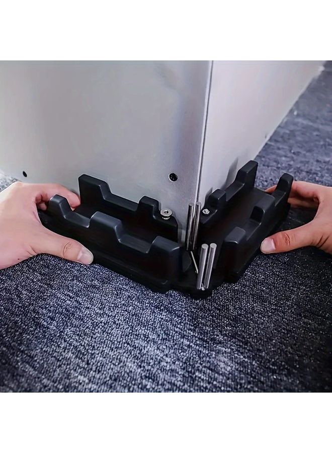 2 في 1 أداة قياس زاوية سوداء لمنشار ميتري - مقياس قطع دقيق مقاوم للماء - Image 3