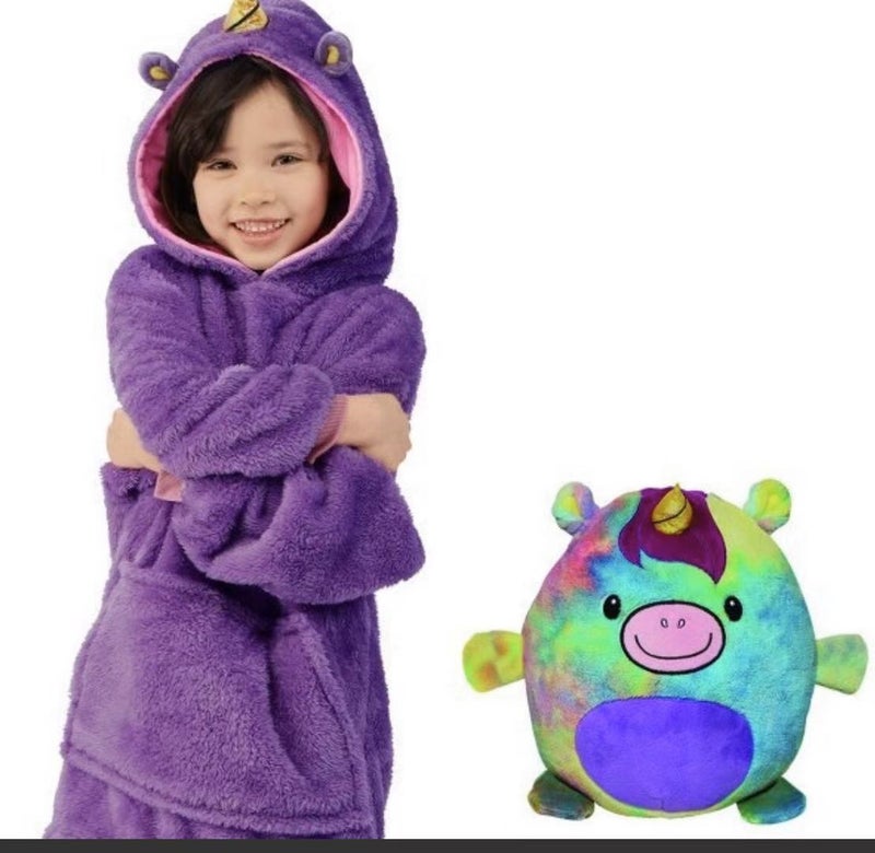 2019 New lazy pajamas winter new childrens home wear childrens storage warm clothes pet shape Green  - Image 3