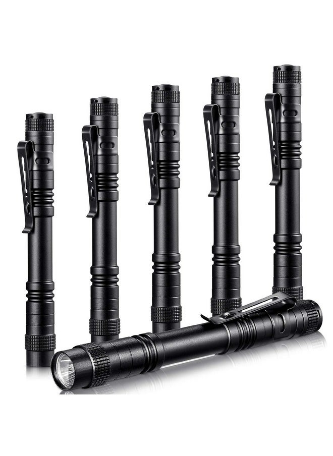 Honoson 6 Pieces LED Pen Flashlight Pen Light Flashlight Small Mini Flashlight Pocket Light Penlight with Clip Compact Torch for Inspection Work and Repair - pzsku/ZB6A9C21BA10F6637C357Z/45/_/1740982662/a7acec2c-0874-47d5-9e2b-d558a4db2228