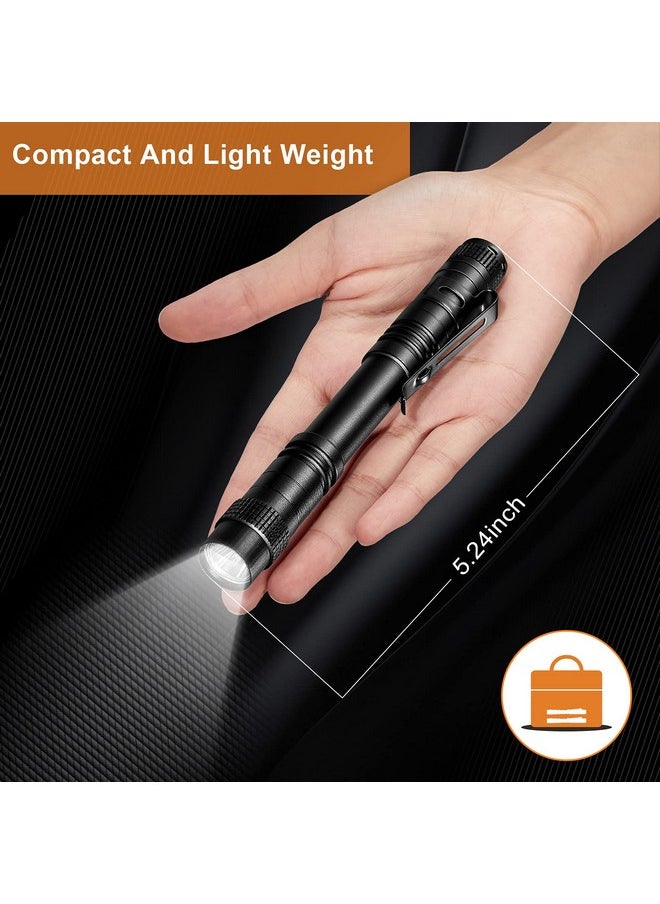 Honoson 6 Pieces LED Pen Flashlight Pen Light Flashlight Small Mini Flashlight Pocket Light Penlight with Clip Compact Torch for Inspection Work and Repair - pzsku/ZB6A9C21BA10F6637C357Z/45/_/1740982664/56b7ac54-7164-4a6a-855e-ca80cc066ef1