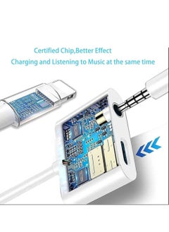 BOROFONE Audio Converter for Lightning to Lightning + 3.5mm BV12  - Image 4