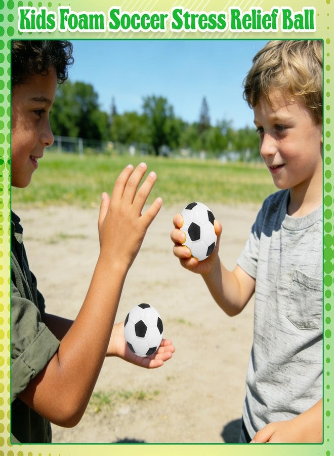 Baaxxango 30 Pack Soccer Stress Balls,2.5 Inch Soft Foam Soccer,Sports Squeeze Balls Toys for Kids,School Carnival Reward,Sports Theme Party - Image 5