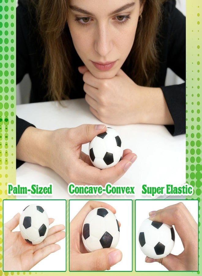 Baaxxango 30 Pack Soccer Stress Balls,2.5 Inch Soft Foam Soccer,Sports Squeeze Balls Toys for Kids,School Carnival Reward,Sports Theme Party - Image 3