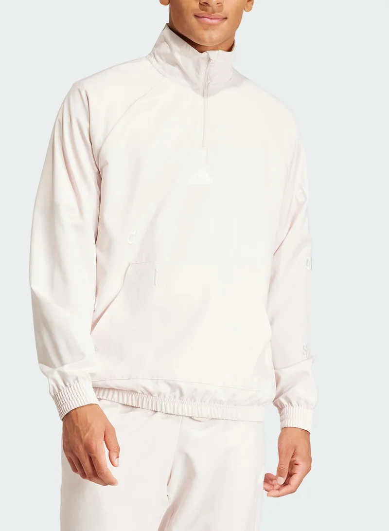 Adidas 1/2 Essential Big Logo Sweatshirt
