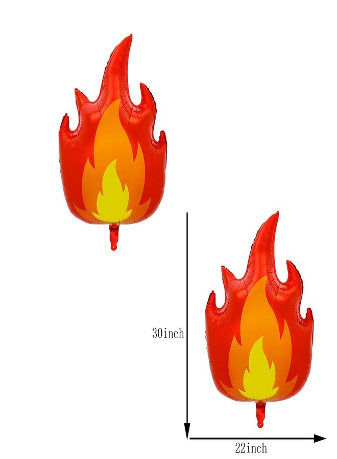 DYT 12PCS Chili Fire Foil Balloons for Cook Off Contest Party Decoration Chili Pepper Flame Aluminum Balloon Contest Tasting Competition Cinco De Mayo Mexican Fiesta Birthday Party Supplies - Image 4
