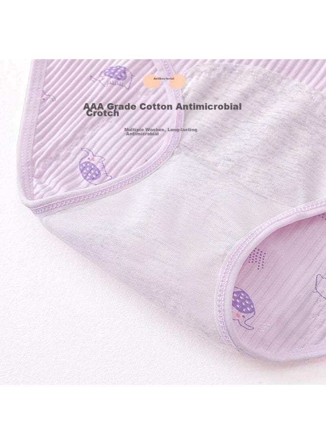 AURORA Ailier & Oulula Girls' Menstrual Underwear, Leak-proof, Antibacterial Crotch, Safety Shorts, Student Menstrual Pads, Sanitary Pads, 3 Pieces, Xl  - Image 5