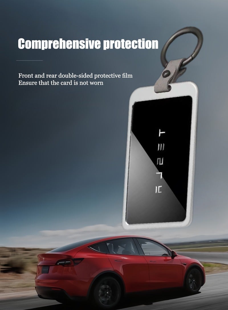 Car key card package, aluminum alloy protective sleeve, all-inclusive anti-slip and fall-resistant high-end, suitable for most car models. - Image 3