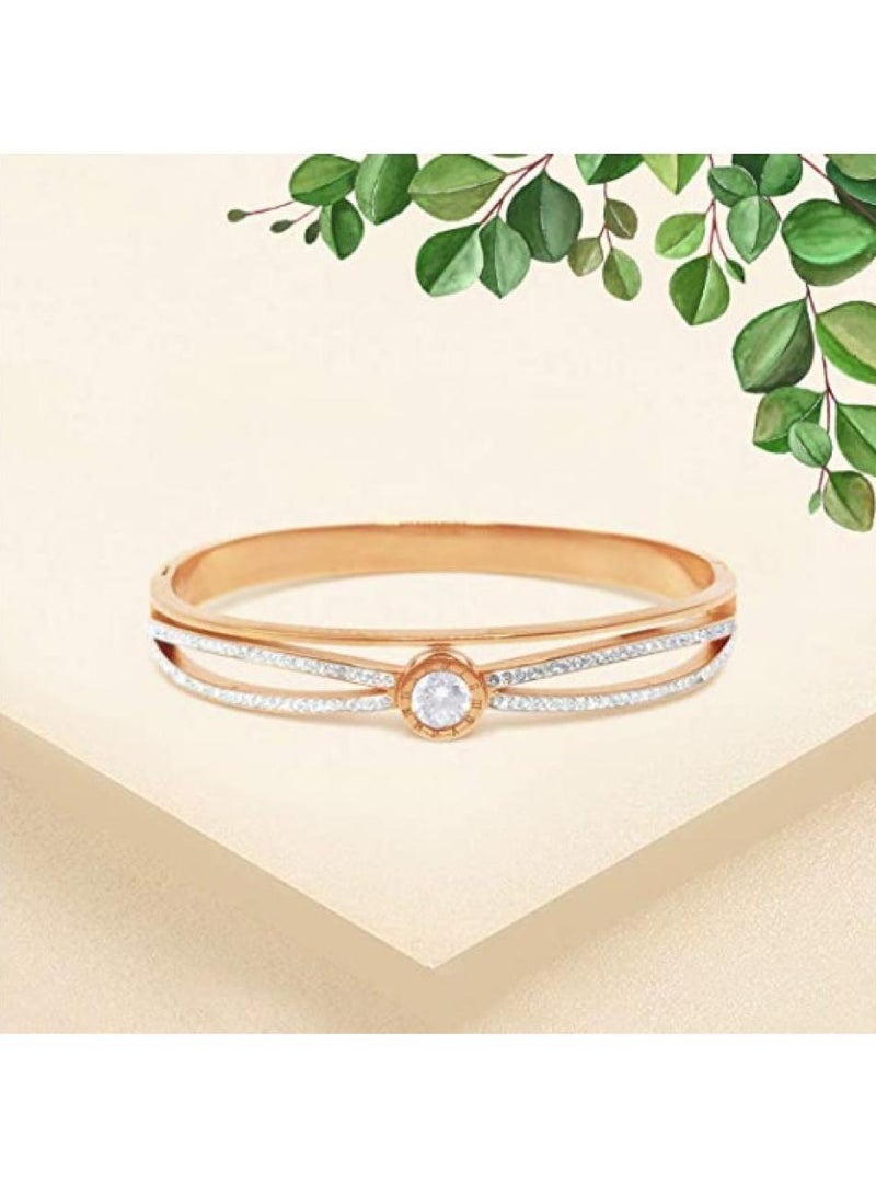 Fashion Bracelet Bangle Rose Gold