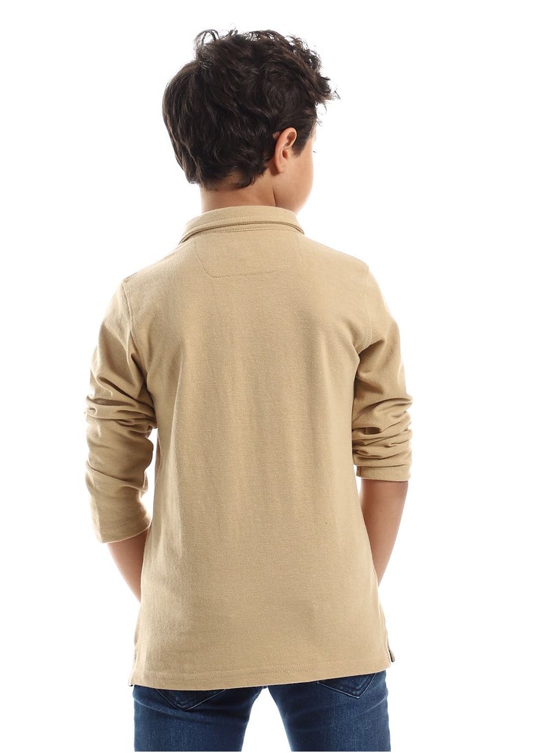 سيزار تيشرت بولو بياقة أطفالي للجنسين  - Image 4