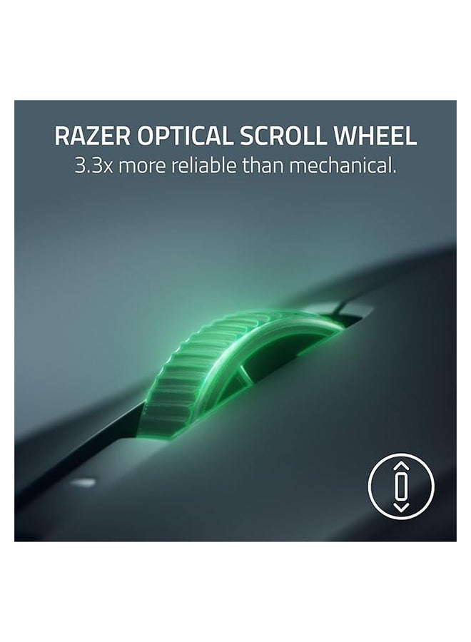 Razer Viper V4 Pro Wireless Esports Gaming Mouse: Symmetrical, 49g Lightweight, 8K Polling, 50K DPI Optical Sensor, Gen-4 Optical Switches, 6 Programmable Controls, HyperSpeed Wireless - Black - Image 5