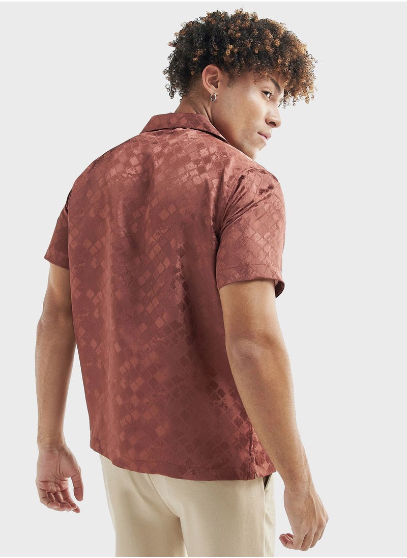 FAV Printed Regular Fit Shirt  - Image 2