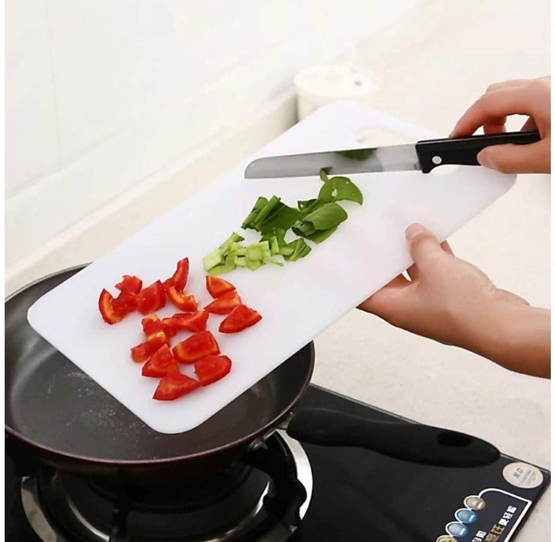 Credly Cutting Board for Kitchen Cutting Board Plastic for Bread Fruits VegetablesPizzaCheese Cutter42x29cm - Image 5