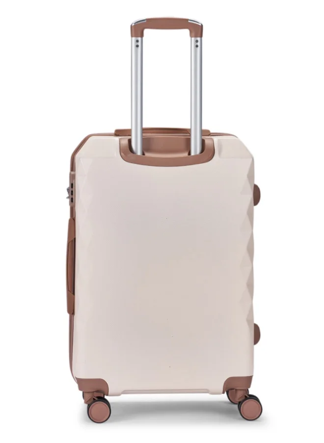 LIMRA Travel bag set consisting of 7 luggage bags Beige/Gold color, size 32"/28"/24"/20"/16"/15"/12 inches