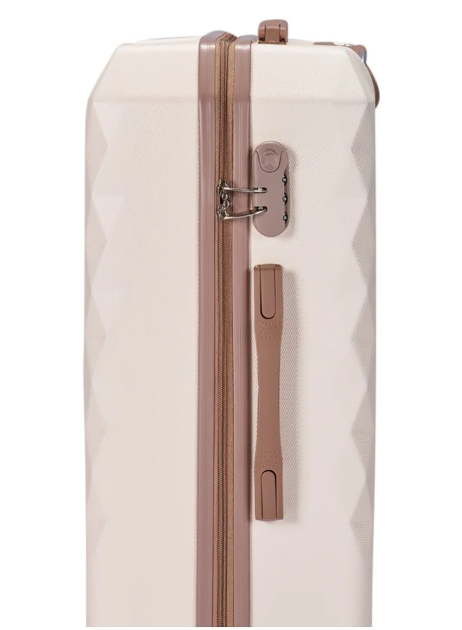 LIMRA Travel bag set consisting of 7 luggage bags Beige/Gold color, size 32"/28"/24"/20"/16"/15"/12 inches