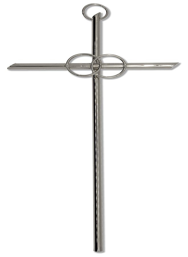 Venerare Silver-tone Cana Cross with Wedding Bands | Great Christian and Catholic Gift for Weddings | Religious Home Décor | Hang on Wall in Home, Bedroom, or Office - Image 4