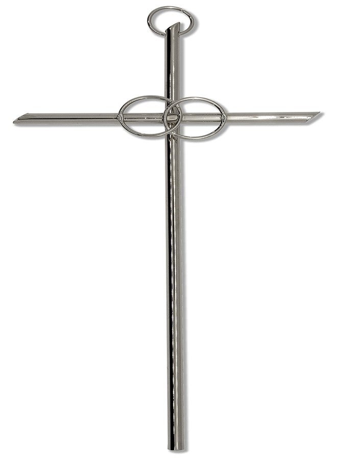 Venerare Silver-tone Cana Cross with Wedding Bands | Great Christian and Catholic Gift for Weddings | Religious Home Décor | Hang on Wall in Home, Bedroom, or Office - Image 5
