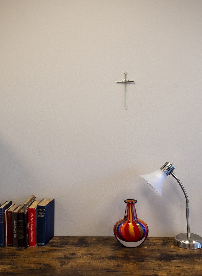 Venerare Silver-tone Cana Cross with Wedding Bands | Great Christian and Catholic Gift for Weddings | Religious Home Décor | Hang on Wall in Home, Bedroom, or Office - Image 3
