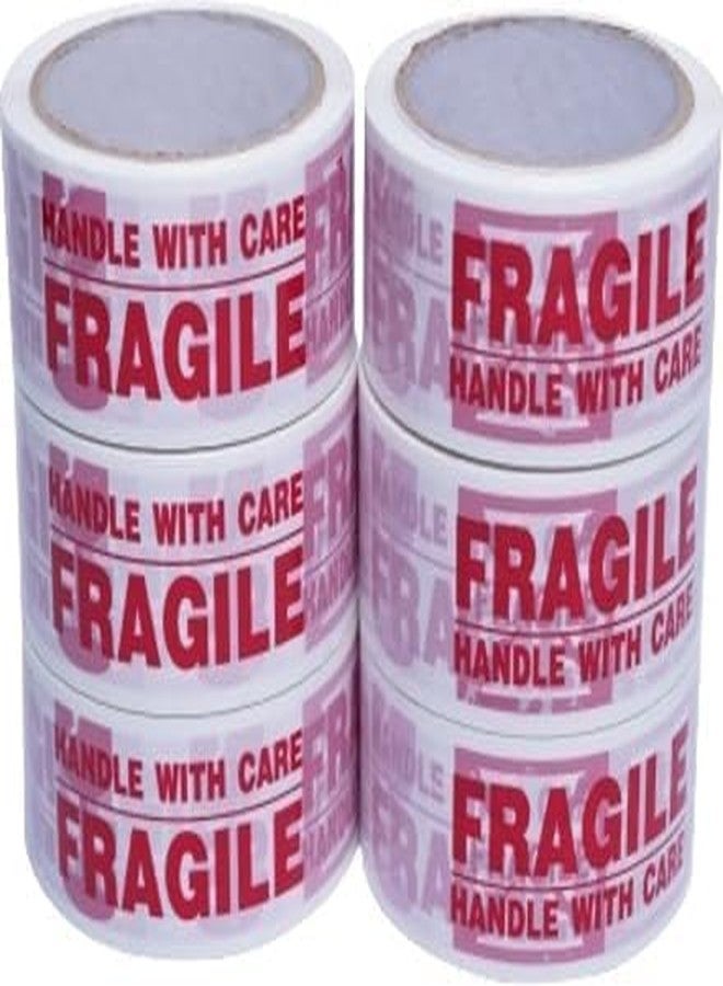 PackSmith fragile Packaging Tape | 65 meter X 48mm / 2inch | fragile packing material | Suitable for e-commerce | Packaging material for small busines (Set of 6 roll) - Image 5
