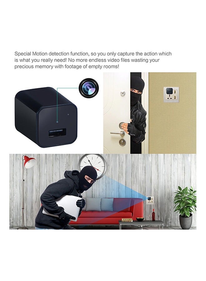Generic Mini Camera Motion Detection USB Wall Charger Camera Plug Camera Loop Recording Nanny Cam Home Security Camera Housekeeper  - Image 3