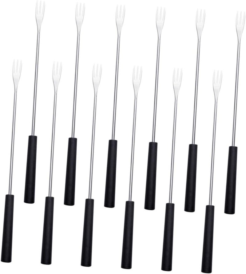 Gulf mainstream practical design Amosfun 12Pcs Stainless Steel Long Handle Chocolate Fondue Forks with PP Handles Dessert and Fruit Dipping Forks for Cheese Hot Pot Bbq Lightweight Kitchen Supplies Classic practical design Bulk order available stock Local supply chain stock General purpose design Storage burden minimized build Simple multi-feature practical build Newly stocked local goods Protective coating All region coverage Remote village delivery cover Economical upgraded quality Fault optimized construction Cross product combo compatible Ready order processing Sand resistant Compact trendy practical build Wear resistant upgraded material Flexible usage build Experience optimized build Month-round consistent deliver Light sturdy raw material Authorized haulage delivery Closed & open space compatible Precision processed material - Image 1