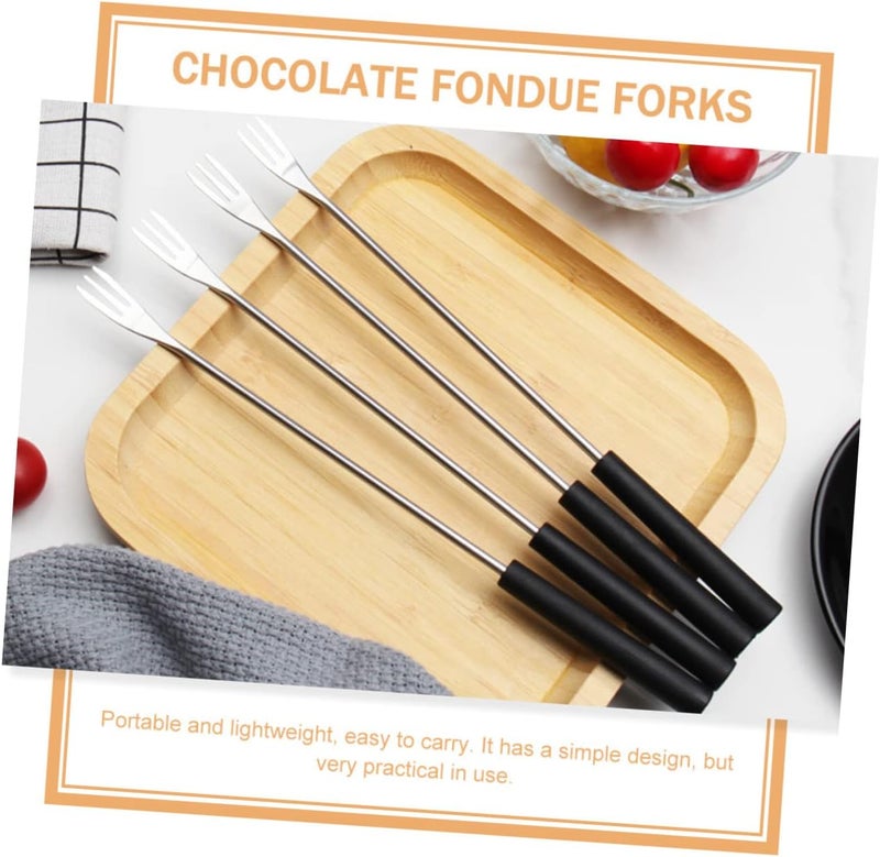 Gulf mainstream practical design Amosfun 12Pcs Stainless Steel Long Handle Chocolate Fondue Forks with PP Handles Dessert and Fruit Dipping Forks for Cheese Hot Pot Bbq Lightweight Kitchen Supplies Classic practical design Bulk order available stock Local supply chain stock General purpose design Storage burden minimized build Simple multi-feature practical build Newly stocked local goods Protective coating All region coverage Remote village delivery cover Economical upgraded quality Fault optimized construction Cross product combo compatible Ready order processing Sand resistant Compact trendy practical build Wear resistant upgraded material Flexible usage build Experience optimized build Month-round consistent deliver Light sturdy raw material Authorized haulage delivery Closed & open space compatible Precision processed material - Image 3