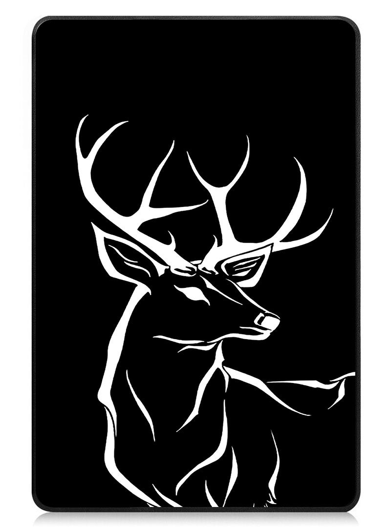 Theodor Protective Flip Case For OnePlus Pad 2 (2024) & OnePlus Pad Pro (2024) With Trifold Stand Auto Wake Sleep Shockproof Cover Deer 4 - Image 1