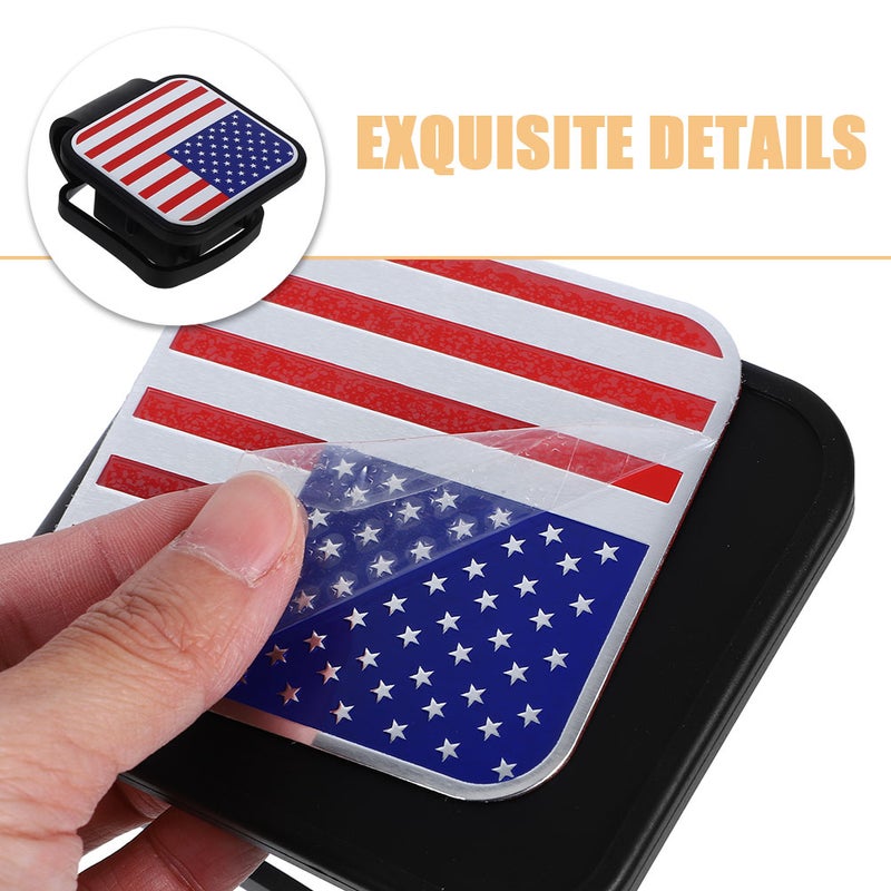 4pcs Car Hitch Cover Vehicle Tow Hitch Cover Replacement Trailer Accessories - Image 3