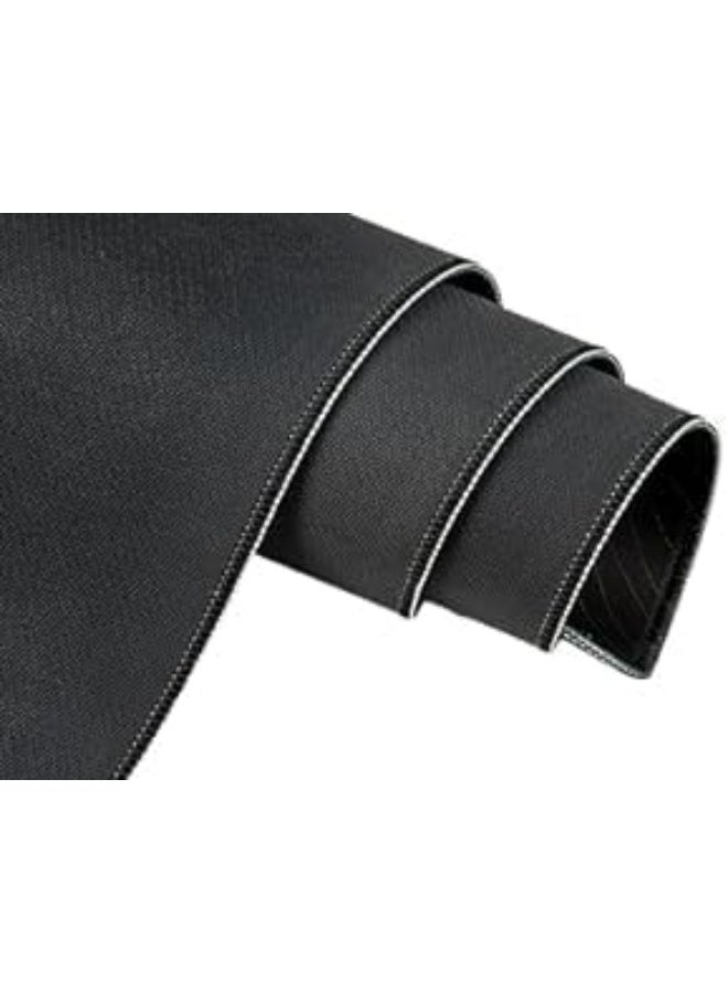 كبيرة لوحة الماوس سطح المكتب الألعاب، وسادة سطح المكتب مع حافة الملف، وسادة سطح المكتب المقاومة للماء، قاعدة المطاط المضادة للانزلاق، 31.5x11.8 بوصة لوحة المفاتيح وسادة الكمبيوتر، كبيرة XL وسادة الماوس السوداء - Image 4