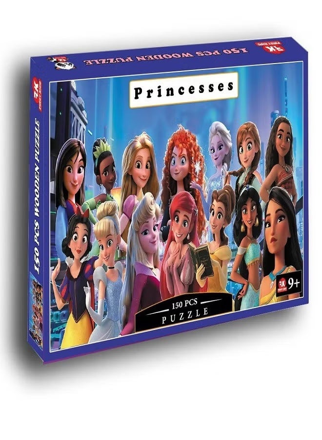 Disney Princesses World 150 Pcs Jigsaw Puzzle