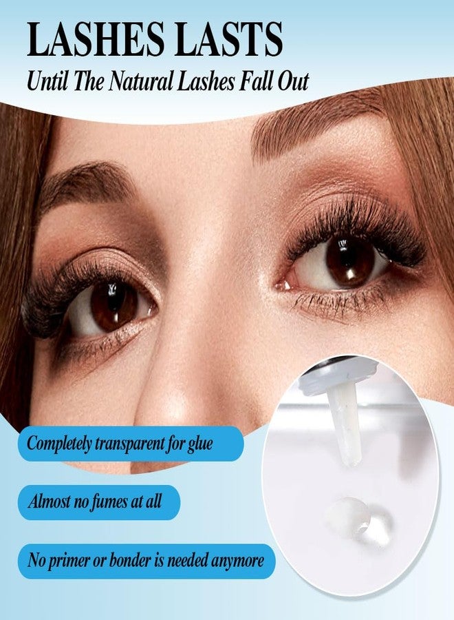 ARISON LASHES UV Eyelash Extension Glue Extra Powerful Eyelash Glue 0.5-1 Sec Drying Time 8-9 Weeks Retention Maximum Adhesion for Semi-Permanent Extensions Professional Use Only (Hyposensitivity Style) - Image 4
