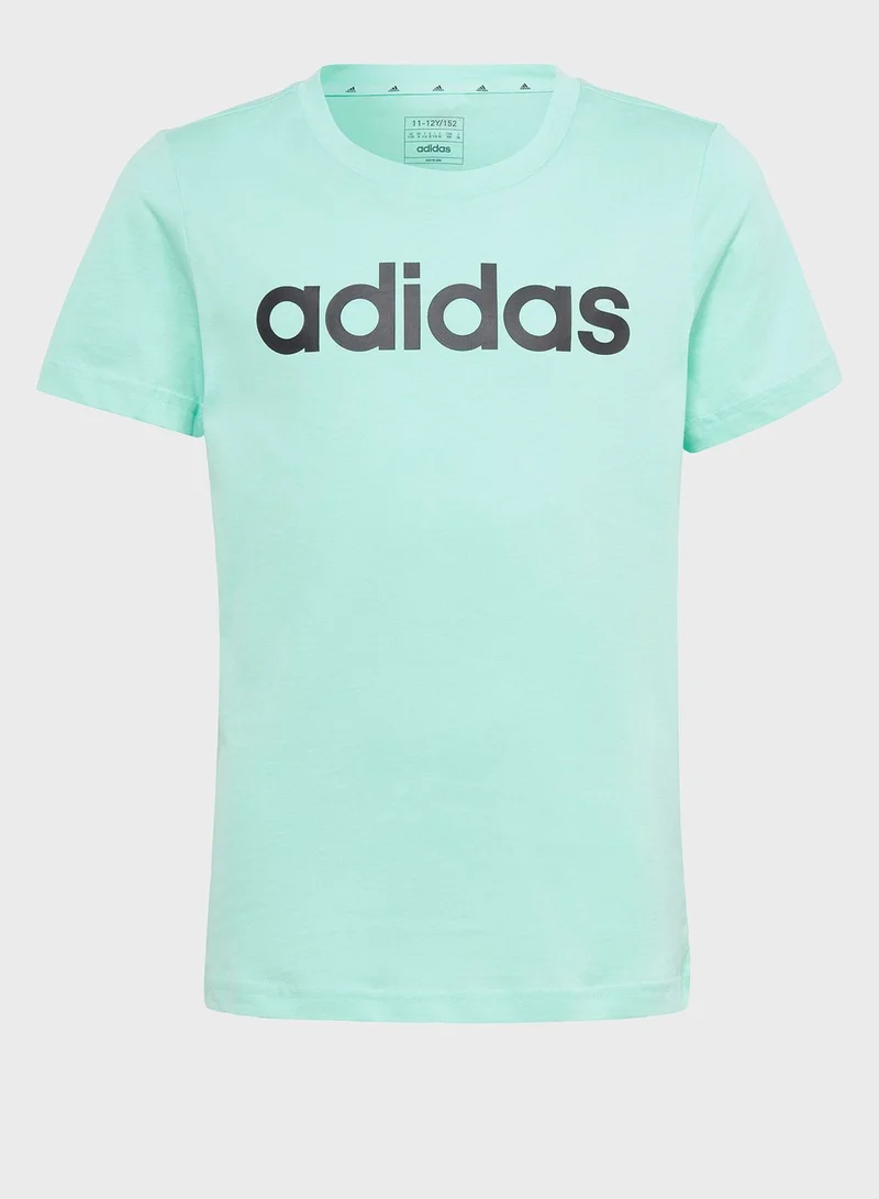 Adidas Kids Essential Linear Logo T-Shirt