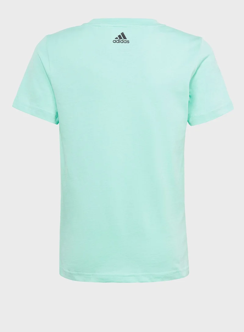 Adidas Kids Essential Linear Logo T-Shirt
