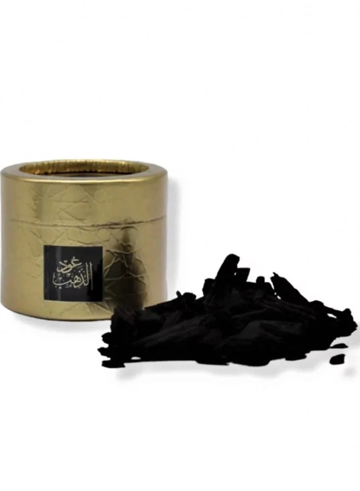 عود لافر توزيعات بخور عود الذهب الفاخر 12 عبوة 10 جرام برائحة فاخرة تدوم طويلاً للمناسبات والاستخدام الشخصي - Image 2